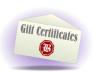Gift Certificates